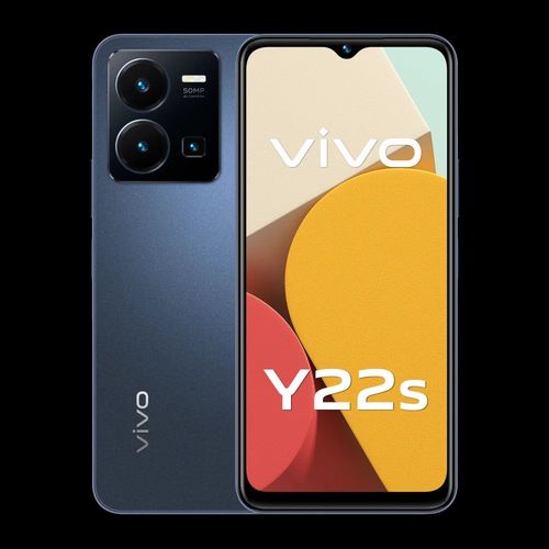 סמארטפון vivo דגם Y22s בצבע כחול כוכבים