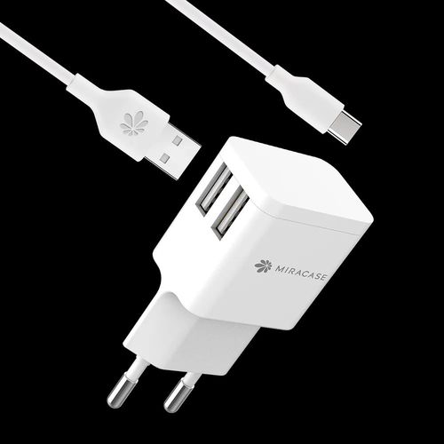 מ.קיר MIR MWC244 2.4A 2USB TYPEC