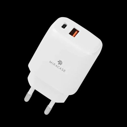 מ.קיר QC18W+PD25W מהיר לבן MIR
