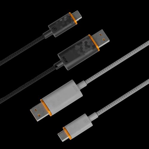 כבל 2 מטר אפור USB-C to USB-A 2m Cable