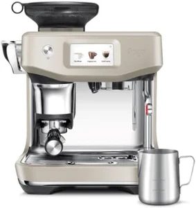 מכונת אספרסו דיגיטלית עם מסך מגע Sage the Barista Touch Impress – עם מיצוי קר, גוון שקד | דגם SES882ALM