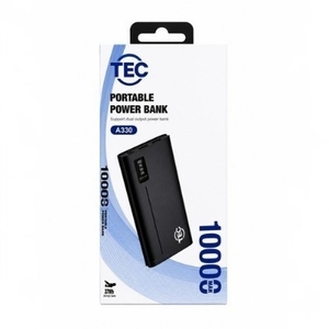 מטען נייד כולל צג TEC 10000mAh 