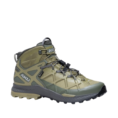 נעלי טיולים מקצועיות Rocket Mid DFS GTX ירוקות - AKU