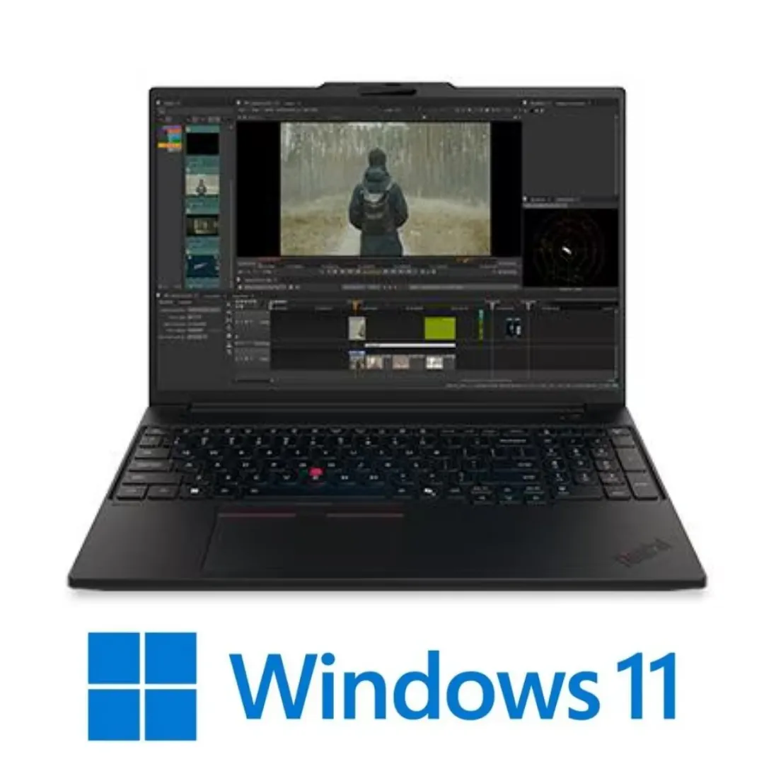 מחשב נייד Lenovo ThinkPad P16s Gen 5 21XE0014IV – Intel Core Ultra 7 366H / 32GB RAM / 1TB SSD / NVIDIA RTX PRO 2000 / 16" Windows 11 Pro