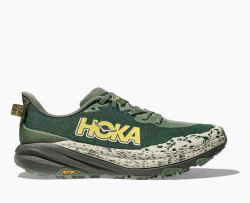 נעל Hoka Speedgoat 6 Wide ירוק שרך/אפור אספלט גברים