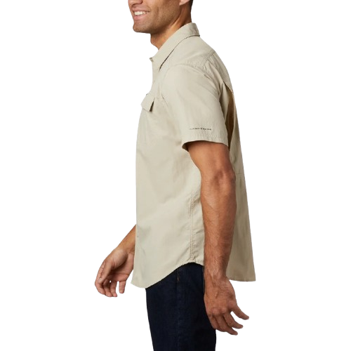 חולצת מכופתרת קצרה לגבר Silver Ridge 2 בז' - Columbia