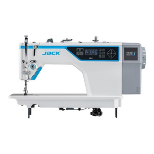 מכונת תפירה תעשייתית אוטומטית דגם JACK A4C-C כולל חיתוך חוטים, חיזוק, הרמת רגל