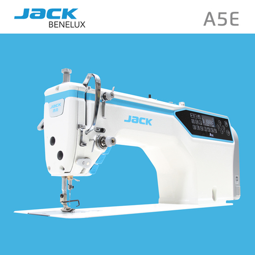 מכונת תפירה JACK A5E AMH כיוון אוטומטי לפי כל עובי בד, שטח תפירה גדול יותר, כולל חיתוך חוטים