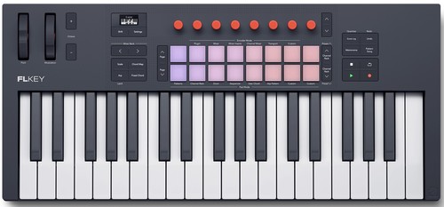 זוית נוספת novation flkey 37 mk2 midi keyboard controller