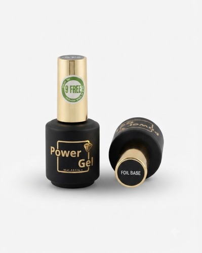לק ג׳ל 15 מ״ל Power Gel פאוור ג׳ל בייס פוייל  FOIL BASE 