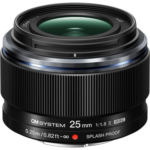 ‏עדשה OM SYSTEM M.Zuiko Digital 25mm f/1.8 II