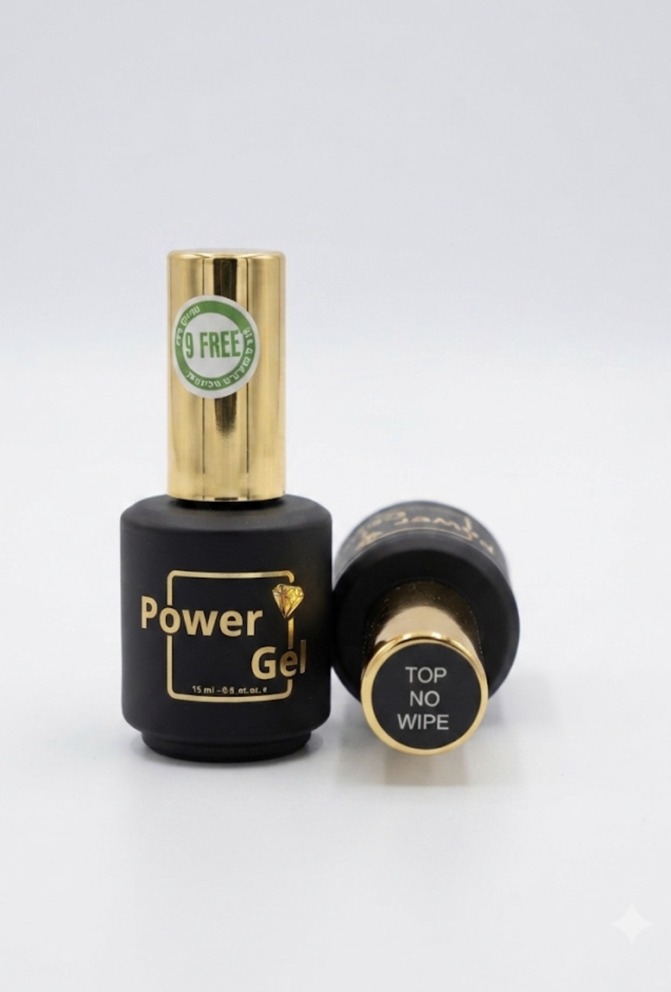 לק ג׳ל 15 מ״ל Power Gel פאוור ג׳ל טופ ללא נטרול