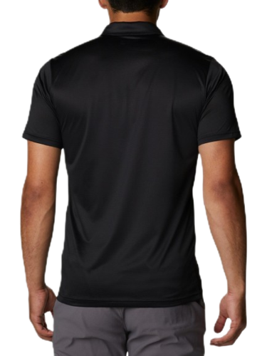 חולצת פולו לגבר Hike Polo שחורה - Columbia