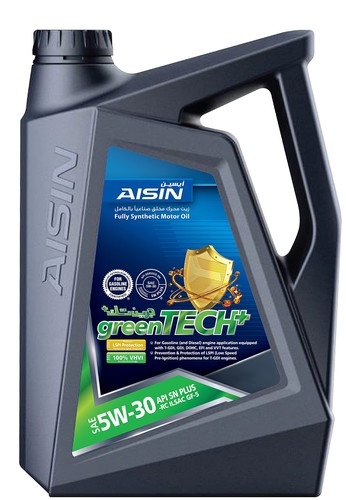 שמן מנוע AISIN GREEN TECH+ 5W30 C2 C3 5L