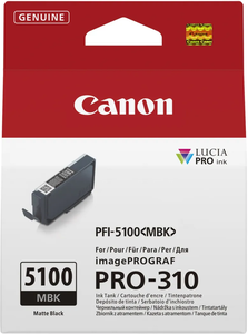 ראש דיו שחור מט מקורי Canon PFI-5100MBK