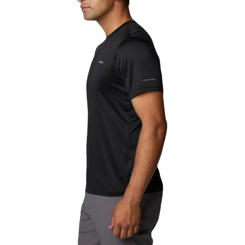 חולצה קצרה גברים Hike Crew שחורה – Columbia