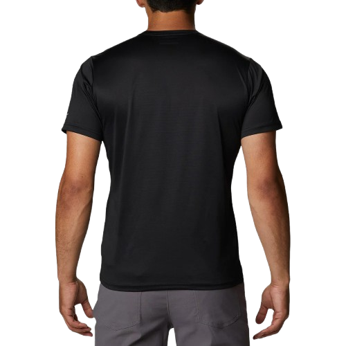 חולצה קצרה גברים Hike Crew שחורה – Columbia