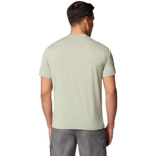 חולצה קצרה גברים Hike Crew ירוקה – Columbia
