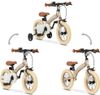 MINIBY 3in1 - אופני איזון "14 שהופכים לאופני ילדים עם בלם יד וגלגלי עזר לגילאי 3-6 שנים - ניוד
