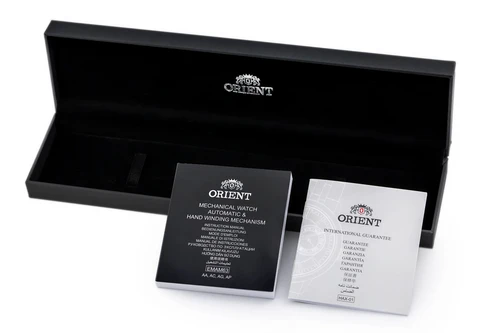 Orient RA-AR0002B30B Classic Semi-Skeleton אוטומטי וזכוכית ספיר