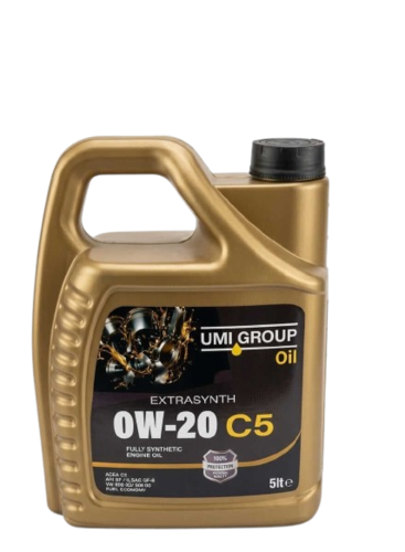 ‏שמן מנוע UMI EXTRASYNTH C5 0W-20 | ‏5 ליטר