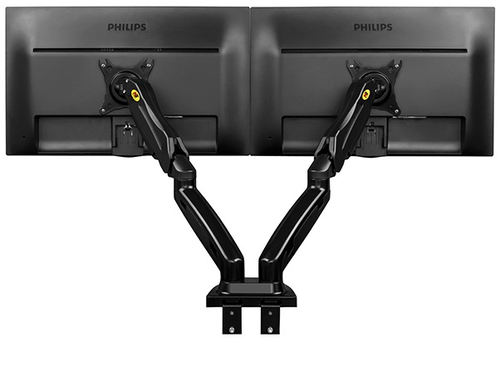 זרוע שולחנית דו מפרקית לתליית 2 מסכים NB F-160 NORTH BAYOU LCD