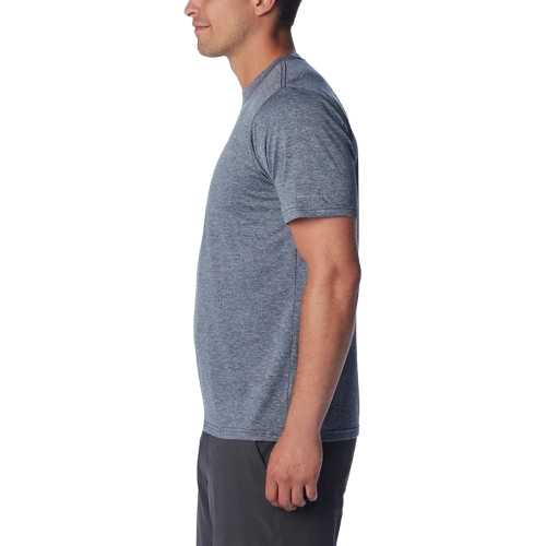 חולצה קצרה גברים Hike Crew נייבי מלאנג' – Columbia