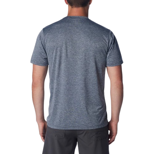 חולצה קצרה גברים Hike Crew נייבי מלאנג' – Columbia