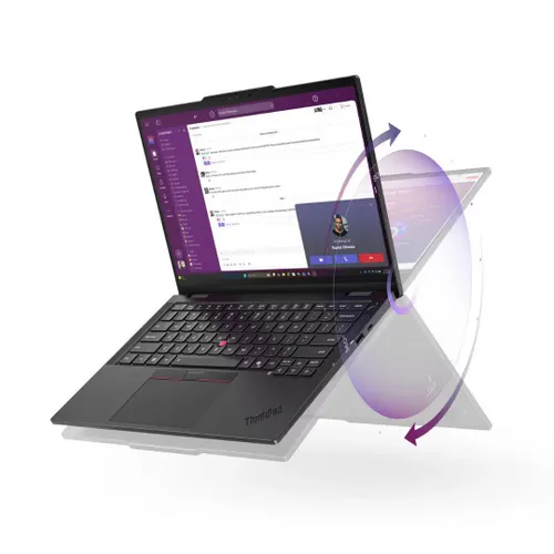 מחשב נייד Lenovo ThinkPad T14s 2-in-1 Gen 2 21YY0037IV – Intel Core Ultra 7 355 / 32GB RAM / 512GB SSD / Integrated Intel Graphics / Windows 11 Pro