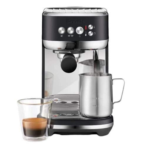 מכונת קפה ברוויל צבע שחור מתצוגה Breville BThe Bambino™ Plus ES500BTR