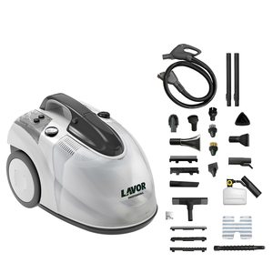 מכונת אדים וקיטור מקצועית + שואב רטוב / יבש LAVOR GV-EGON VAC 4.1 PLUS