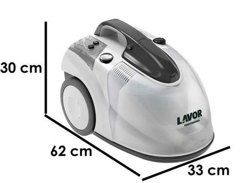 מכונת אדים וקיטור מקצועית + שואב רטוב / יבש LAVOR GV-EGON VAC 4.1 PLUS