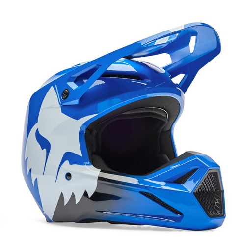 קסדת ילדים פוקס כחול - FOX YTH V1 SHIELD V26