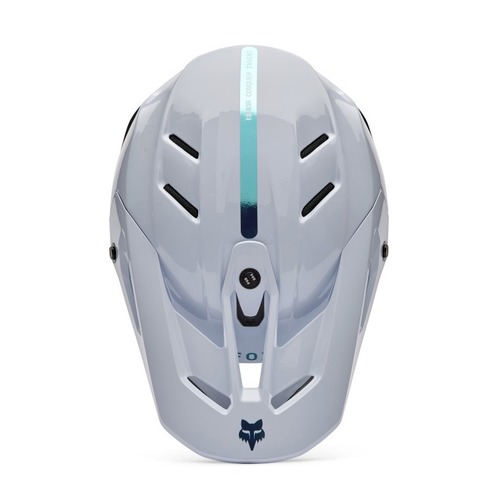 קסדת פוקס קרבון לבן - FOX V3 RS GHOST V26