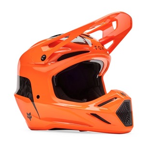 קסדת פוקס קרבון כתום - FOX V3 RS FRACTURE V26