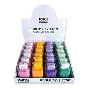 מחדד 2 חורים ומחק Touch