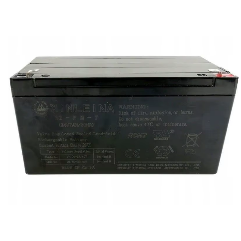 מצבר לרכב ממונע וטרקטורון מתח 24V הספק 7Ah - XL