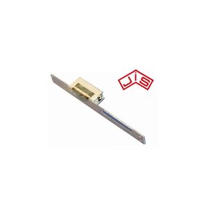 מנעול חשמלי ארוך JIS ספרדי 25*2.5 סמ 12V AC/DC כולל מפסק שבת ימין שמאל מתכוונן