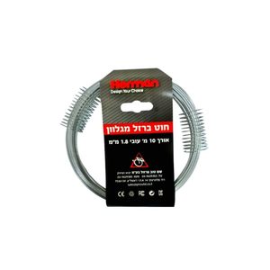 חוט ברזל 1.8 מ"מ מגלוון - 10 מטר