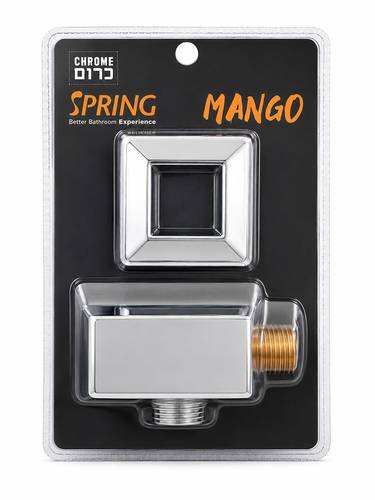 נקודת מים עם מתלה למזלף MANGO כרום