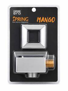 נקודת מים עם מתלה למזלף MANGO כרום