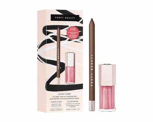 מארז פנטי ביוטי Fenty Beauty Extra Fu$$y Lip Liner + Mini Lip Luminizer Duo