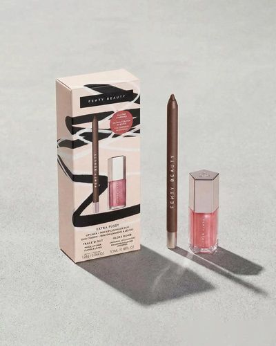 מארז פנטי ביוטי Fenty Beauty Extra Fu$$y Lip Liner + Mini Lip Luminizer Duo