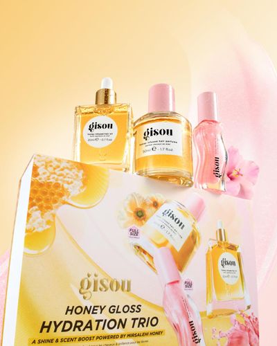 מארז הדבש של גיסו Gisou Honey Gloss Hydration Trio