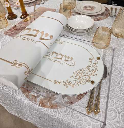 מגש חלות אקריליק שקוף עם פטנט ייחודי