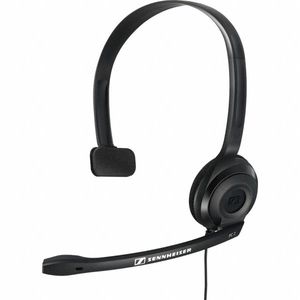 אוזניה חוטית עם מקרופון למחשב sennheiser PC2 Chat