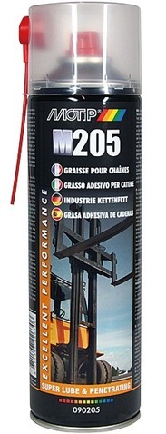 ספריי שימון תרסיס סיכה לשרשראות MOTIP M205 