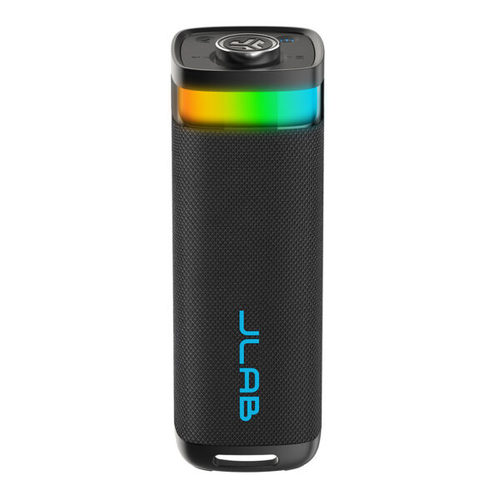  רמקול נייד JLab JBuds Party סאונד עוצמתי 30W תאורה RGB חיבור Bluetooth 5.3 JLab JBuds Party Bluetooth Speaker 