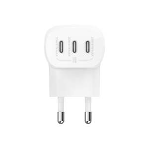  מטען קיר 3 יציאות Belkin BoostCharge USB-C PPS 67W Belkin BoostCharge 67W  