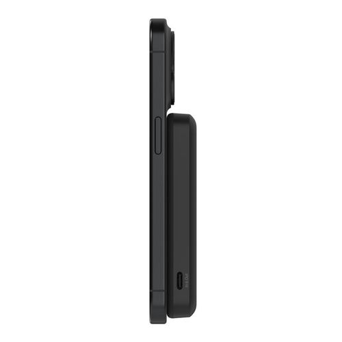  סוללת גיבוי מגנטית 5,000mAh עם טעינה אלחוטית מהירה Qi2 – Belkin BoostCharge Pro BPD0004 